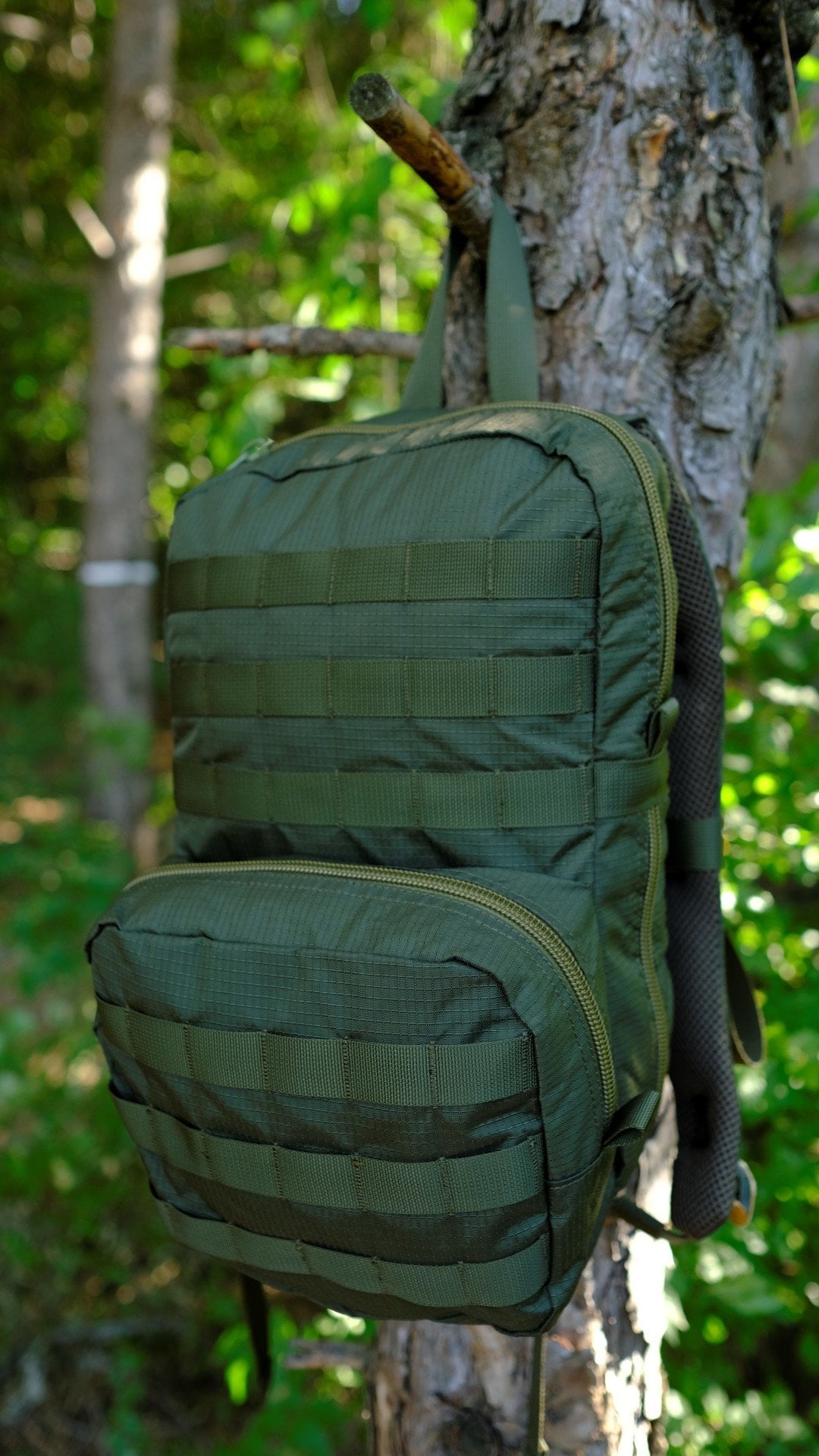 8-10 L Green Camo Tactical Backpack