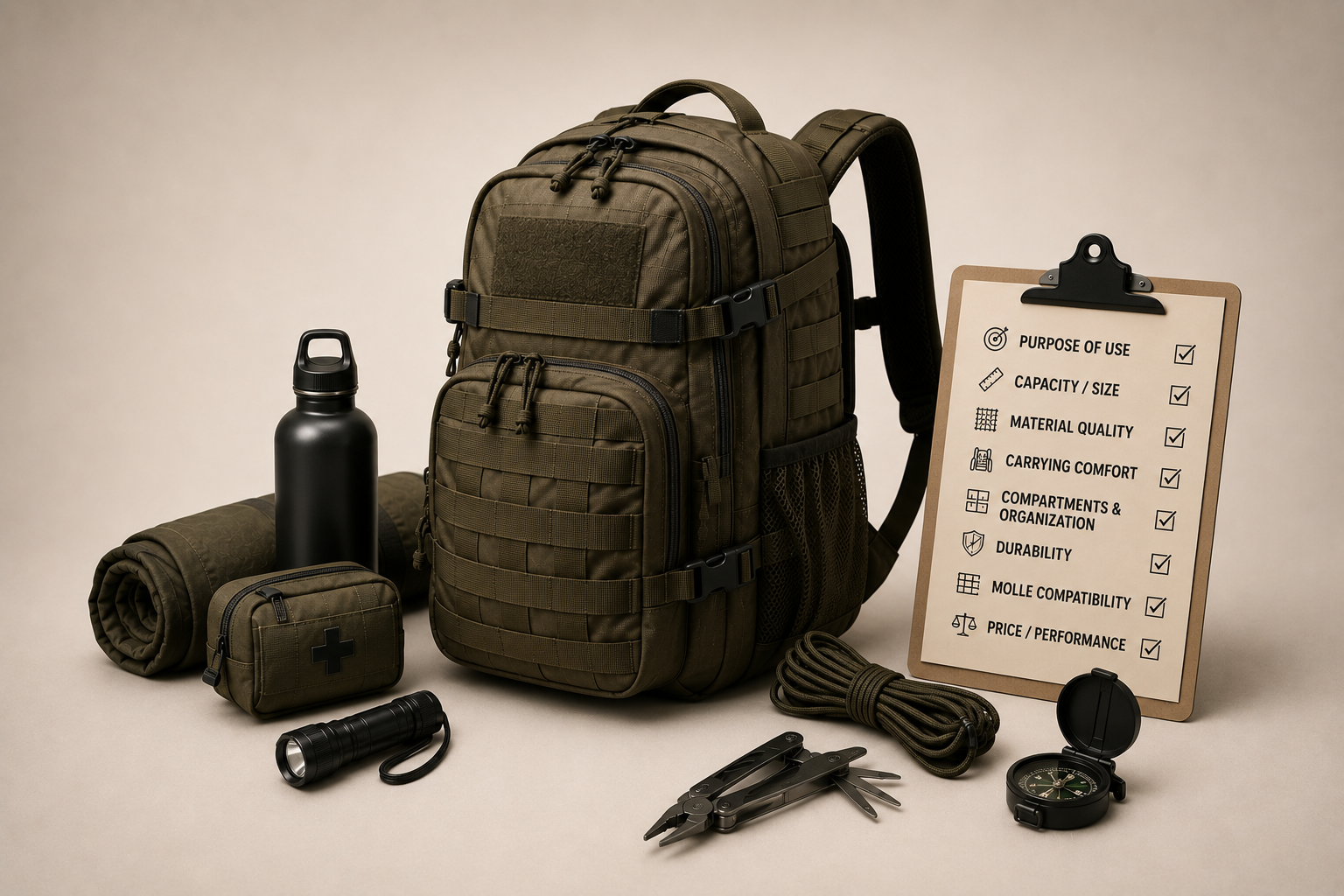 Tactical Backpack Buying Guide 2026: What to Check Before You Buy